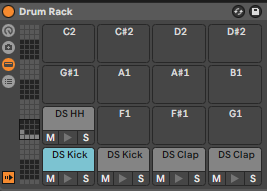 SynthesizerV「いつかあえたら」のDrumRack