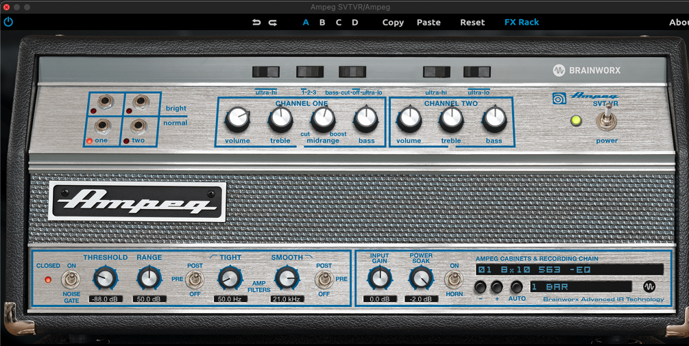 「うわさの7-90-8エクスプレス」Ampeg SVT-VR
