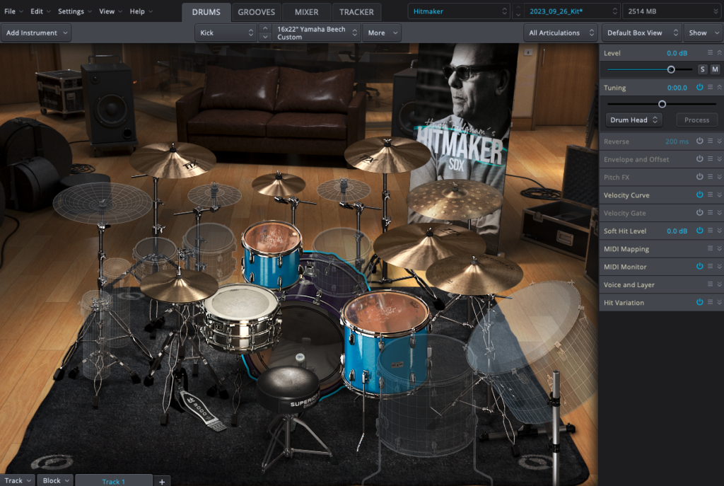 「うわさの7-90-8エクスプレス」Superior Drummer